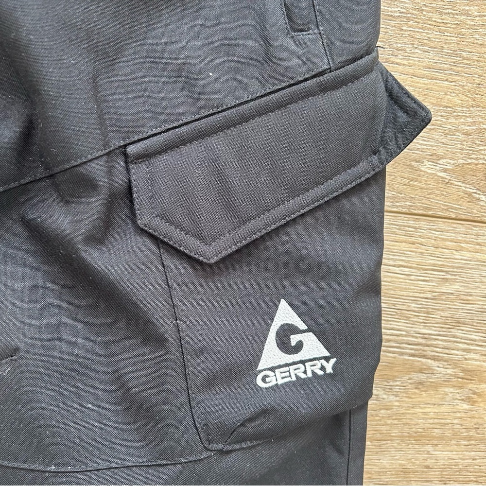 Gerry Outdoor Snow Bib Pants Unisex Sz‎ XS 4/5 Adjustable Straps Black NEW - Picture 6 of 11